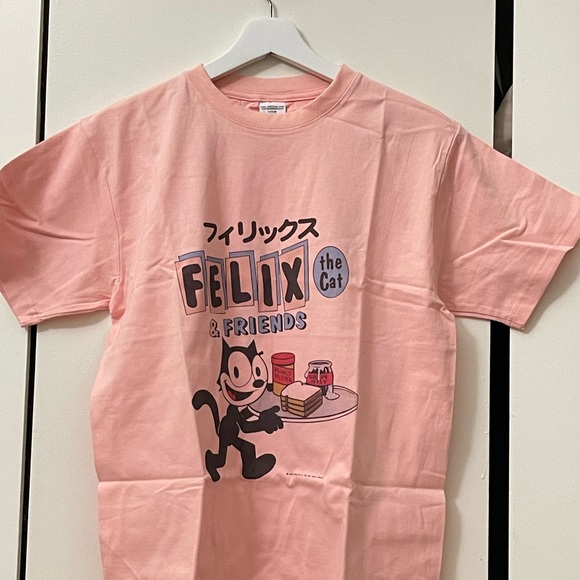 Felix the Cat Pink Kids T-Shirt - Picture 1 of 3